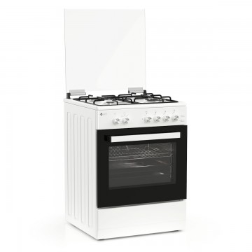 Thermogatz TGS 5021 WH Κουζίνα Υγραερίου 49lt με Εστίες Υγραερίου Π60εκ. Λευκή